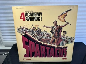Spartacus LaserDisc Movie Classic Film Kirk Douglas Vintage Widescreen Edition - Picture 1 of 2