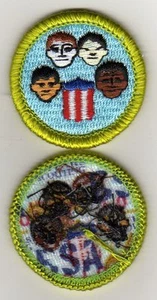 American Cultures Merit Badge, Type K, "BSA 2010" Back (2010-12), Mint! - Picture 1 of 1