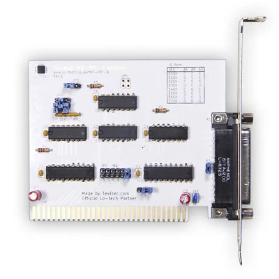Assembled Tested & Working Lo-tech MIF IPC B for 8 & 16 bit ISA Slots - Image 1 of 3