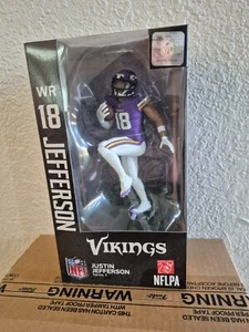JUSTIN JEFFERSON Import Dragon NFL Series 3 Action Figure MINNESOTA VIKINGS - Picture 1 of 1