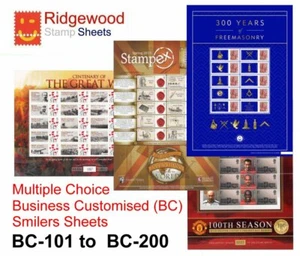 GB Business Customized Smilers Sheets - Multiple Choice from Dropdown - Bild 1 von 69