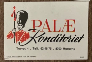 Palæ Konditoriet Horsens - Small Original Danish Poster Stamp - Picture 1 of 1