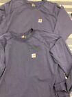 Lot of Carhartt Fire Resistant Long Sleeve T Shirts Size 2XL Repeated Items
