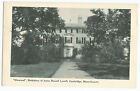 Cambridge MA Elmwood James Russell Lowell Birthplace Vintage Postcard