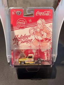 M2 Machines 2025 Coca-Cola Christmas 1976 GMC Sierra Grande 15 Custom Sk10 25-30 - Picture 1 of 5