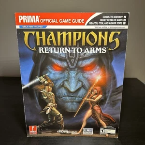 Champions Return to Arms Prima Official Strategy Guide PS2 - Picture 1 of 2