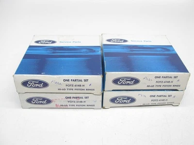 NUEVO - OEM Ford F0TZ-6148-H Juego completo de anillos de pistón - Estándar 1986-2000 5,0 L-V8 Foto 1 de 2