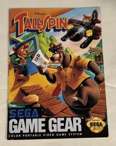 Disney's TaleSpin (Sega Game Gear, 1993) - Manual Only - Bild 1 von 2