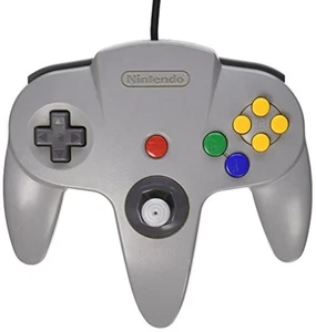 Mando Nintendo 64 OEM Original Gris Para Mando N64 Gris Muy Bueno 5Z - Imagen 1 de 3
