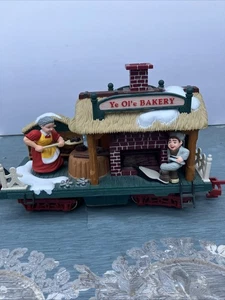 Nuovo set treno animato Bright-Holiday Express Ye Ole Bakery n. 384-3 - Foto 1 di 7