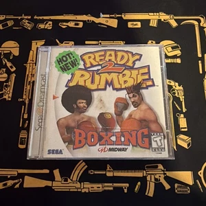 Ready 2 Rumble Boxing (Sega Dreamcast, 1999) CIB - mit Reg Card - Rare - Rarität - Bild 1 von 9