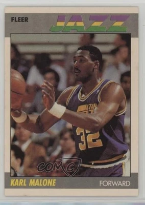 1987-88 Fleer Karl Malone #68 HOF - Image 1 of 2