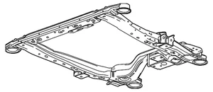 Genuine GM Drivetrain and Front Suspension Cradle 84100286 - Picture 1 of 2