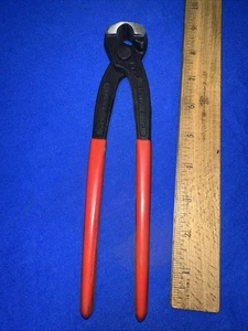 Knipex/Oetiker 9 inch End Cutting Pliers 1098, made in West Germany Used. - Picture 1 of 10