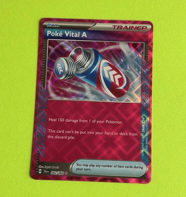 🔥 Poke Vital A ACE SPEC Holo 062/064 Shrouded Fable Pokemon TCG Near Mint 🔥 - Image 1 of 2