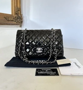 Chanel Black Timeless Double Flap Bag RRP £11,800 Authentic - Picture 1 of 24