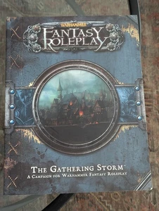 Warhammer Fantasy Roleplay Book The Gathering Storm Campaign Guide Game PB USED - Picture 1 of 16
