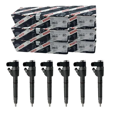 6x Fuel Injectors For Mercedes Benz Sprinter 0445110190 0445110189 6110701687 - Image 1 of 4