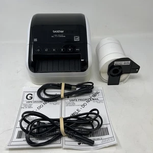 Brother QL-1110NWB Stampante termica professionale per etichette desktop - Bianco/Nero - Foto 1 di 24