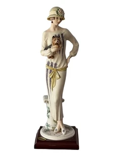 Figura 14" Giuseppe Armani Marjorie, Joven Dama con Perro, 1160-C, Italia, 1998 - Imagen 1 de 6