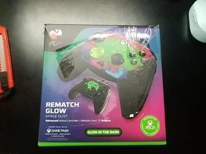 Official REMATCH GLOW Advanced Wired Controller for XBOX / PC [ Space Dust ] - Picture 1 of 6