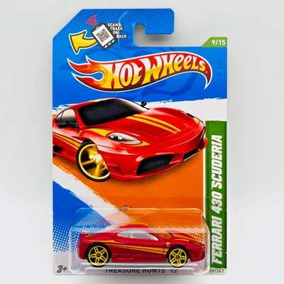 Hot Wheels - Treasure Hunts '12 - Ferrari 430 Scuderia - 9/15 - 59/247 - Image 1 of 3