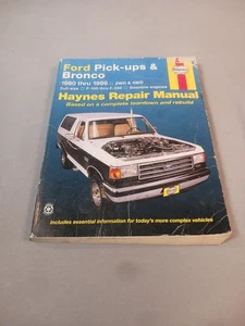 Ford Bronco Pickup Truck 1980-1996 Haynes Chilton Reparaturanleitung Auto Car Fix - Bild 1 von 4