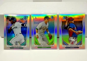 Lote de 21 tarjetas numeradas en serie - Bowman, Topps, Panini, estrellas, etc. - Imagen 1 de 22