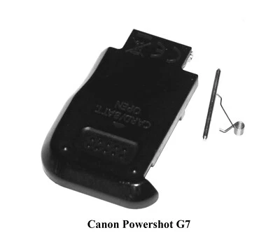 Battery Door  Cover For Canon PowerShot G7 Digital Camera - Repair Parts - Image 1 of 2