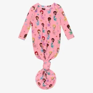 NWT ~ Posh Peanut ~ Mermaid Knotted Gown ~ 0-3 Months - Picture 1 of 5