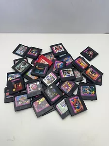 Sega Game Gear Original OEM Authentic *Pick Your Game* Cart Only Cleaned Tested - Picture 1 of 79