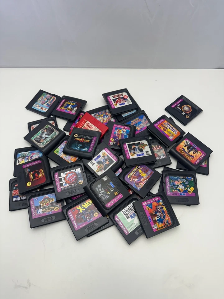 Sega Game Gear Original OEM Authentic *Pick Your Game* Cart Only Cleaned Tested - Image 1 of 1