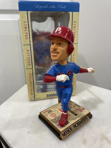 MIKE SCHMIDT Legends of "The Diamond" Forever Collectibles Bobblehead  Rare CBP Cover