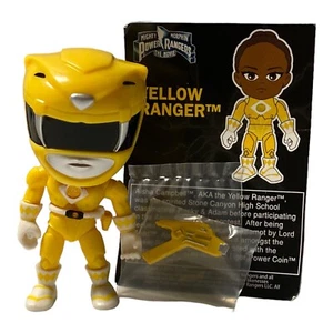 Yellow Ranger Mighty Morphin Power Rangers Il Film Soggetti Fedeli Azione Vinile - Foto 1 di 1