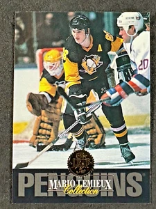 Mario Lemieux 1993-94 Leaf Mario Lemieux #5 Pittsburgh Penguins - Picture 1 of 2
