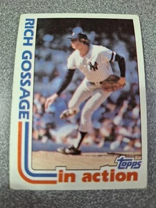 1982 Topps - In Action Rich Gossage #771 N65 - Picture 1 of 2