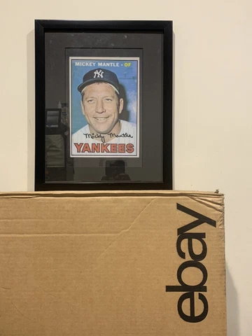 1967 Topps Mickey Mantle (Custom Mini Poser) Frame Not Included (READ) Cover