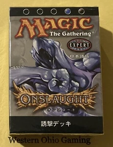 Magic The Gathering JAPANESE Onslaught Bait & Switch Theme Deck NEW MTG TCG CCG - Picture 1 of 2