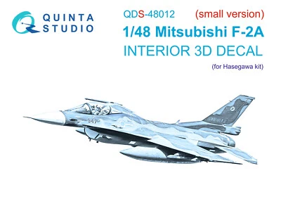 Interni stampati e colorati Quinta Studio 1/48 Mitsubishi F-2A (Hasegawa) - Immagine 1 di 4
