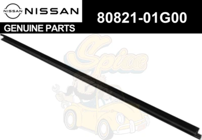 Nissan Genuine MOLDING ASSEMBLY FRONT DOOR OUTSIDE LH 80821-01G00 - Image 1 of 2