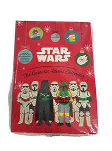 Star Wars 25 Days of Surprises Galactic Advent Calendar Ornaments, pencils and m - Picture 1 of 13