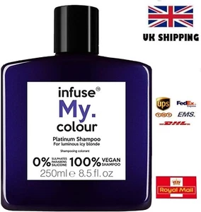 Infuse My Colour Shampoo 250ml Platinum (Clearance Price)
