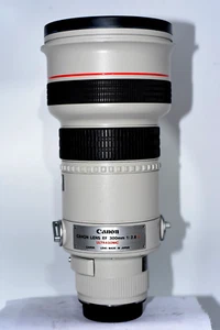 Canon EF 300mm f/2.8 L USM ULTRASONIC LENS. CANON EXTENDER EF 1.4X INCLUDED. - Picture 1 of 21