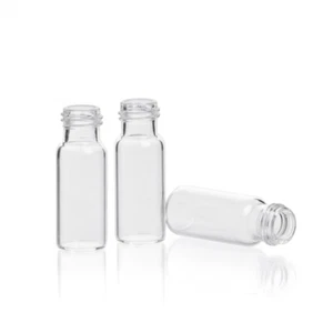 KIMBLE Autosampler Vials, Clear, 8-425 Thread, 2mL, W/out Marking Spot chemistry - Picture 1 of 4