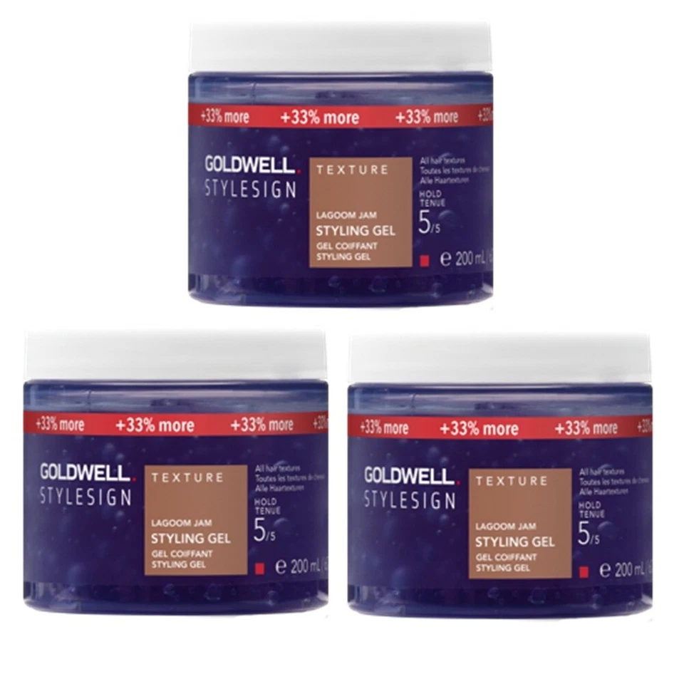 3x Goldwell Stylesign Texture Lagoom Jam 200 ml - Bild 1 von 1