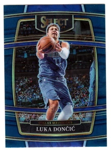 2021-22 Panini Select #12 Luka Doncic Prizm Blue - Bild 1 von 2