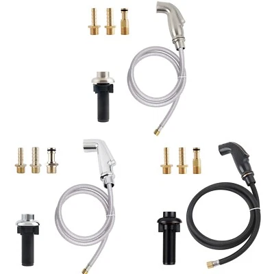 HIBBENT Kitchen Sink Side Sprayer,Quick Side Connector For Moen Faucet Head Replacement