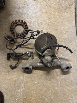 Kohler Command Cv20 Intake Manifold, Carburetor, Coil, And Stator. - Image 1 of 2