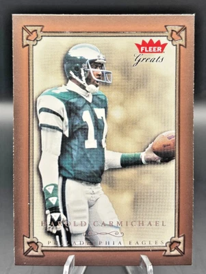 2004 Fleer Greats #67 Harold Carmichael – Philadelphia Eagles – NFL Hall of Fame - Image 1 of 2