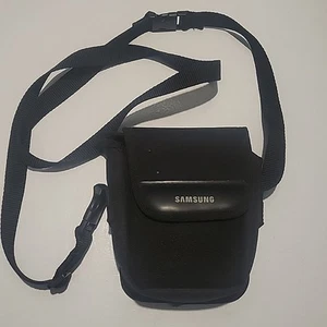 Genuine Samsung Compact Camera Case Black Adjustable Strap - Picture 1 of 10